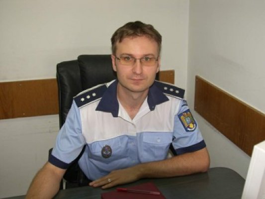 Poliţistul Ciprian Sobaru, despre avansarea în grad: Îmi doream acest lucru